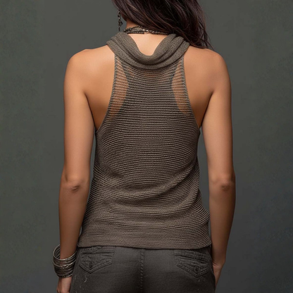 Greta - Top Elegante con Spalline