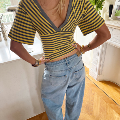 Blusa a righe