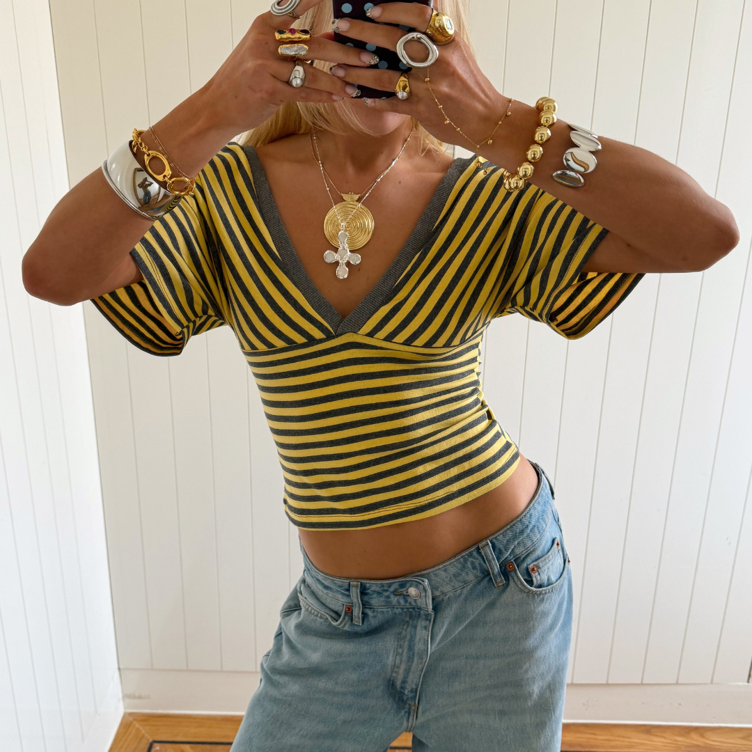 Blusa a righe