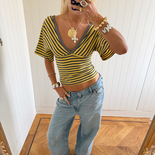 Blusa a righe