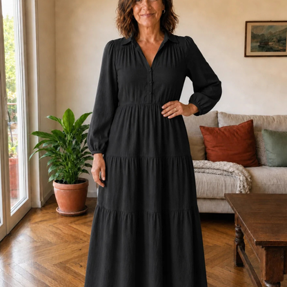 Abito Elegante a Balze