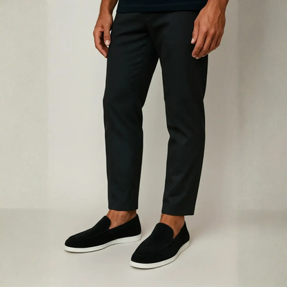 Leonardo - Mocassino in Pelle Scamosciata Premium
