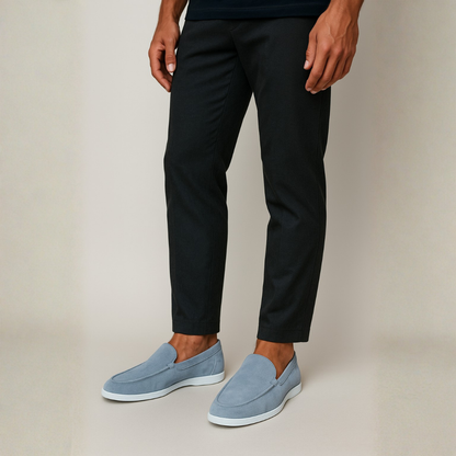 Leonardo - Mocassino in Pelle Scamosciata Premium