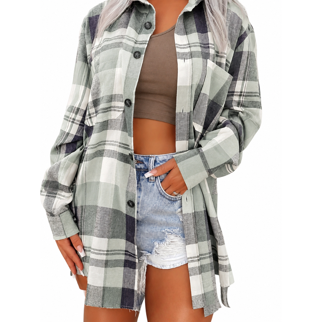 Lisa - Camicia Estiva a Maniche Lunghe