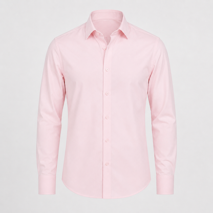 Camicia Antipiega a Taglio Aderente