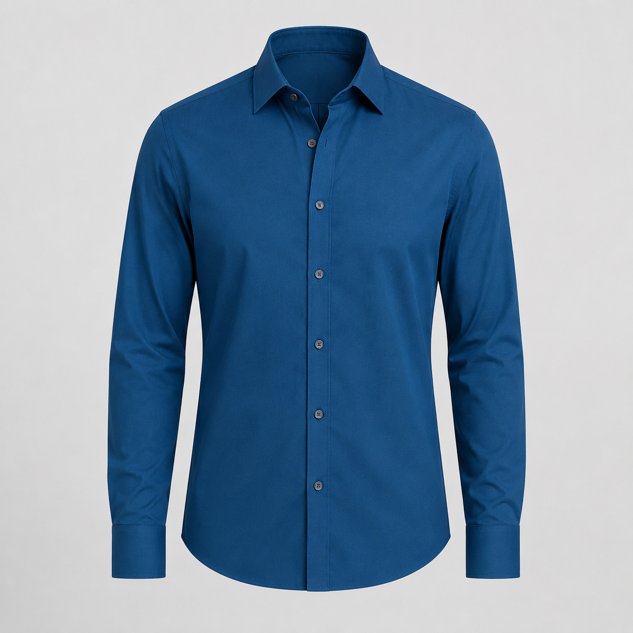 Camicia Antipiega a Taglio Aderente
