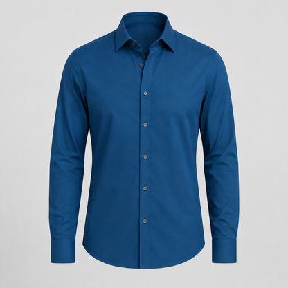 Camicia Antipiega a Taglio Aderente