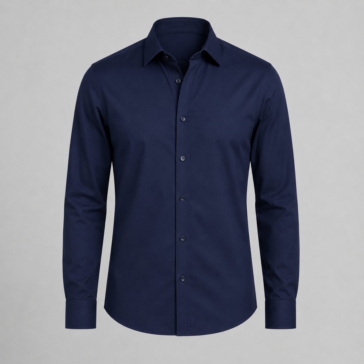 Camicia Antipiega a Taglio Aderente