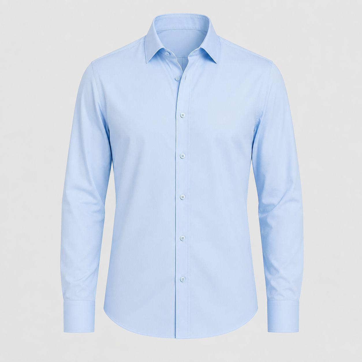 Camicia Antipiega a Taglio Aderente
