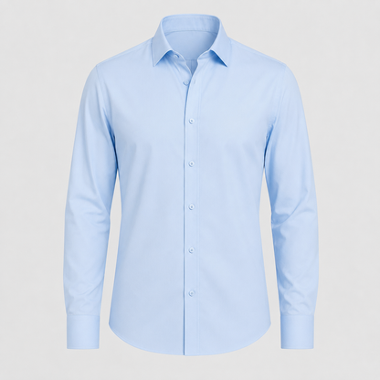 Camicia Antipiega a Taglio Aderente