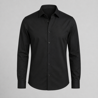 Camicia Antipiega a Taglio Aderente