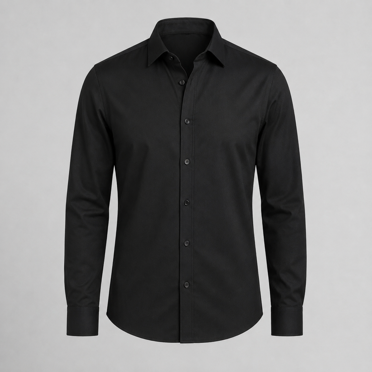 Camicia Antipiega a Taglio Aderente