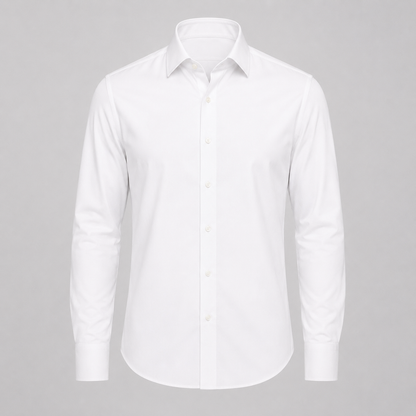 Camicia Antipiega a Taglio Aderente