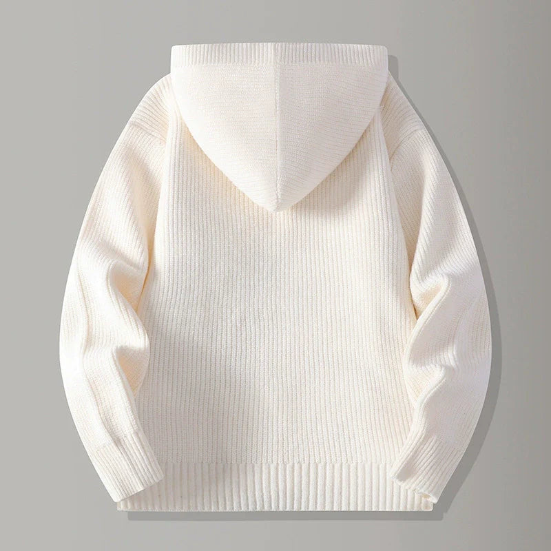 Cardigan con Cappuccio