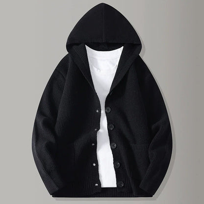 Cardigan con Cappuccio
