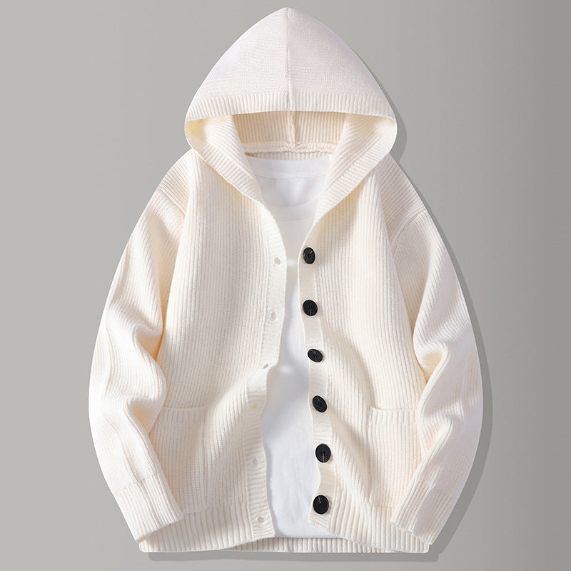 Cardigan con Cappuccio
