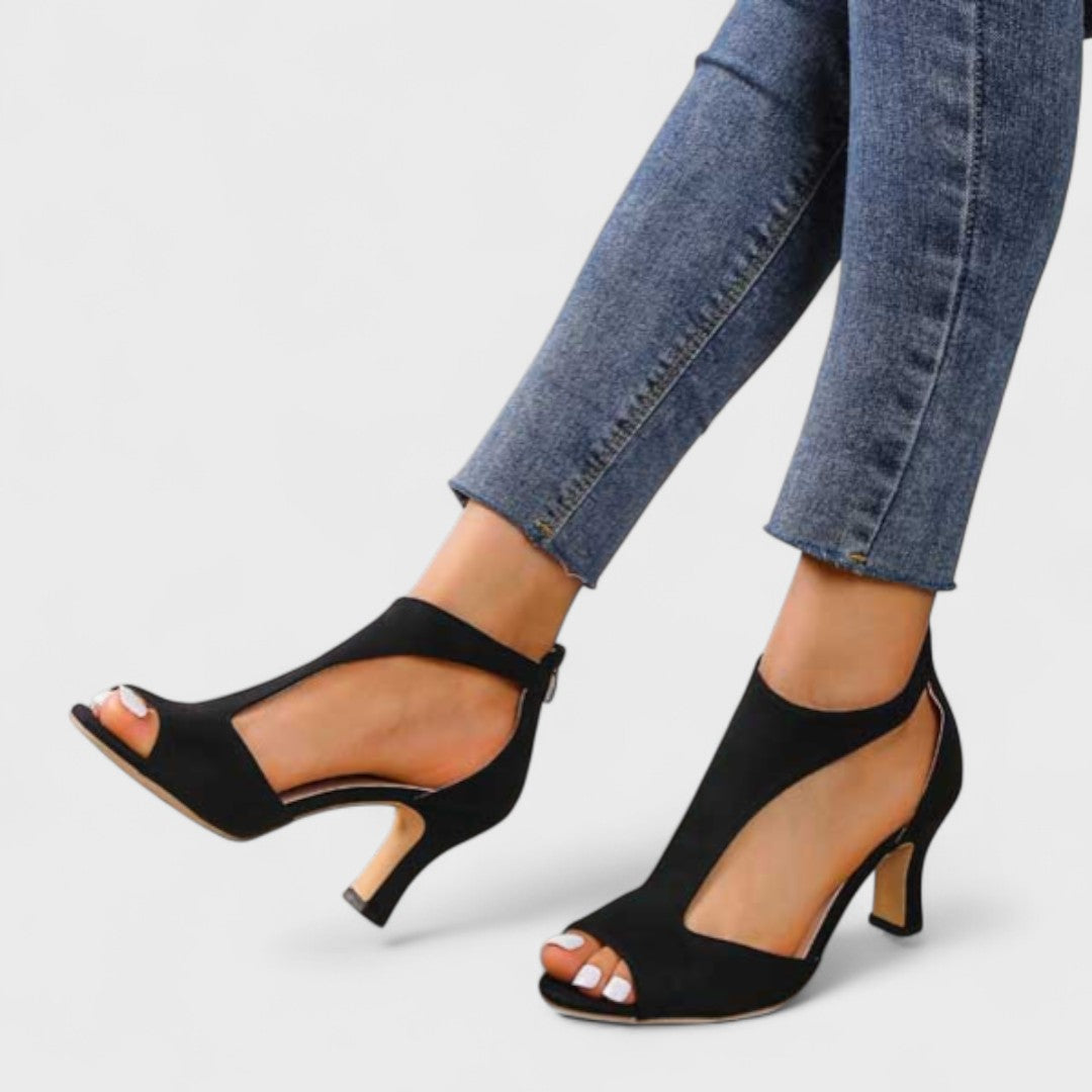 Zoe – Sandali Eleganti con Tacco Stabile