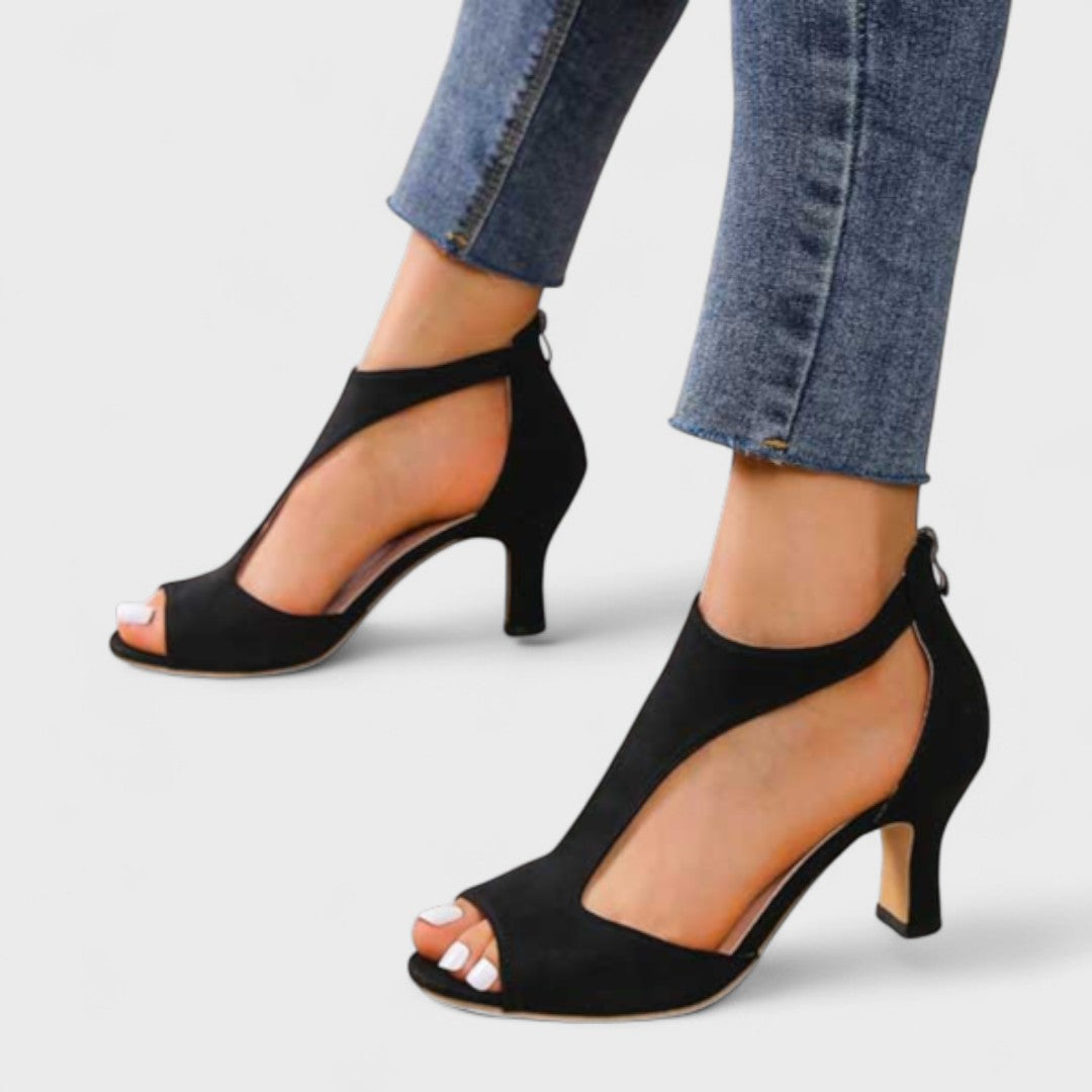 Zoe – Sandali Eleganti con Tacco Stabile
