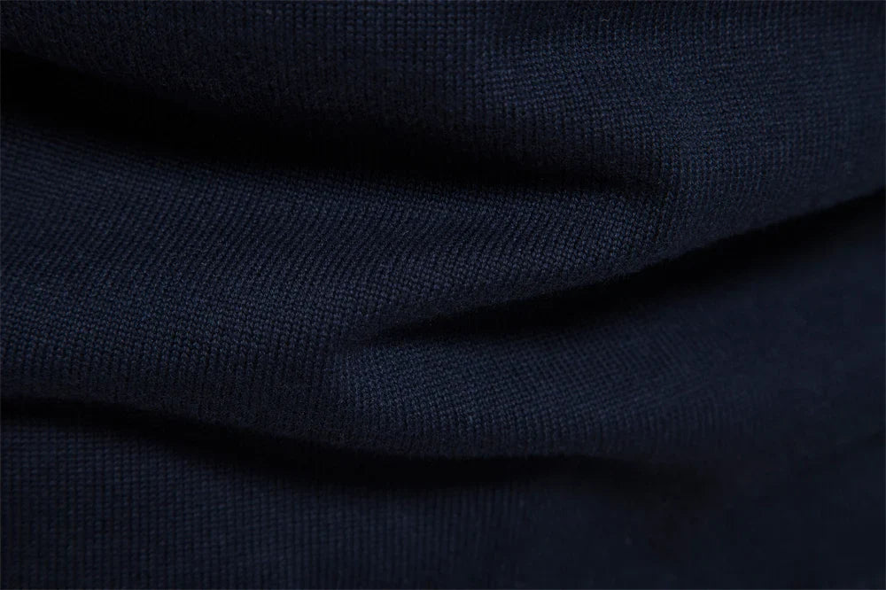Pullover a Mezzo Zip