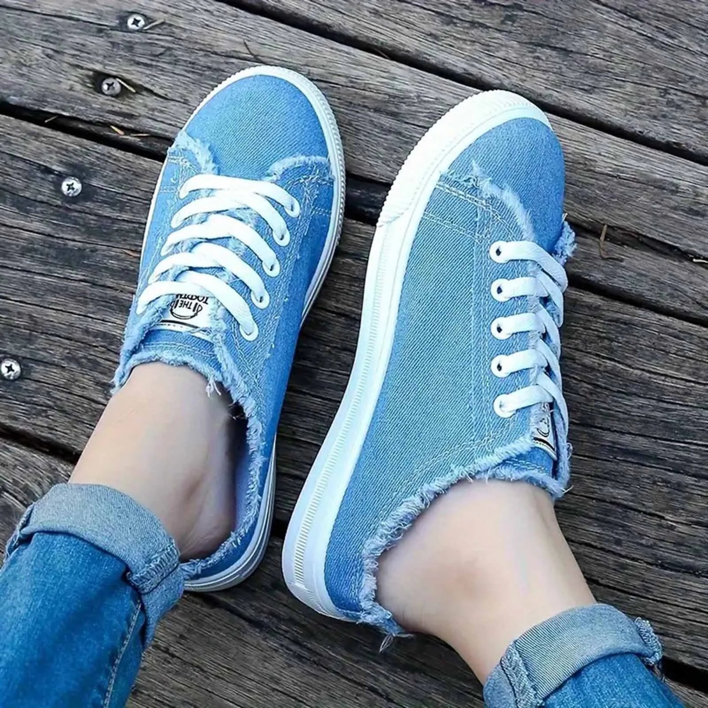 Scarpe in Tela da Donna