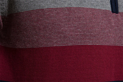 Pullover a Mezzo Zip