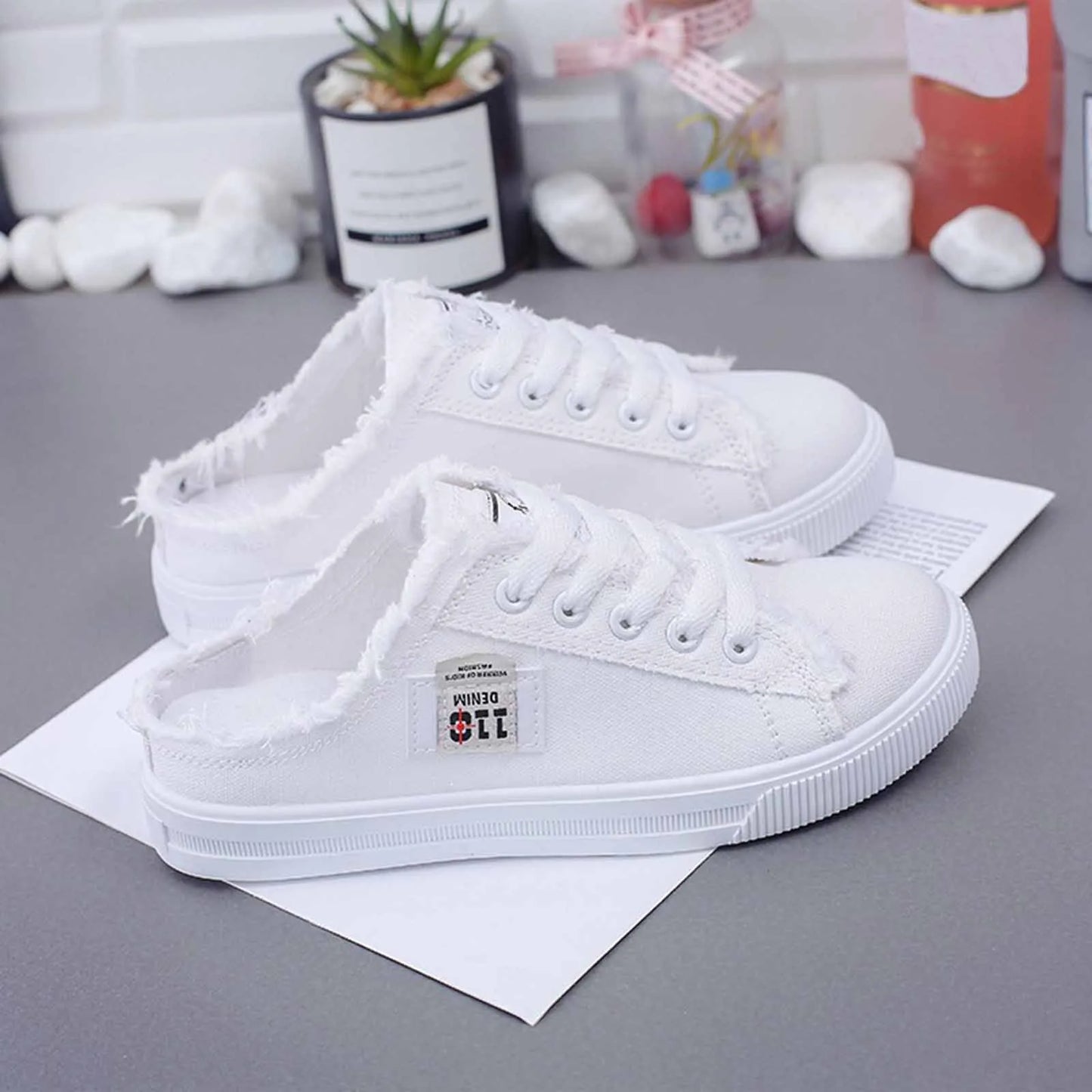 Scarpe in Tela da Donna