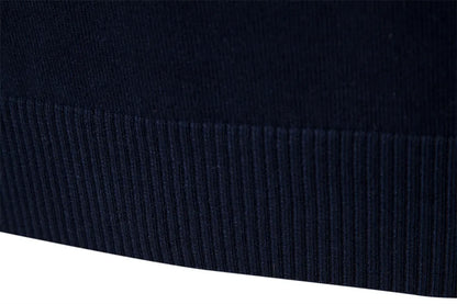 Pullover a Mezzo Zip