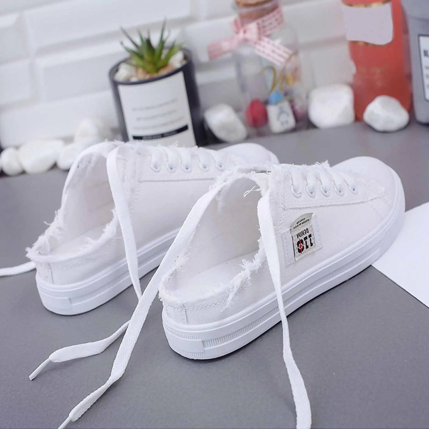 Scarpe in Tela da Donna