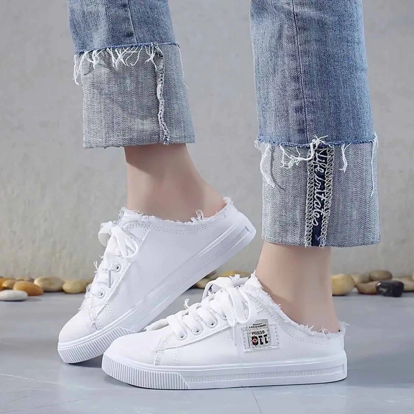 Scarpe in Tela da Donna