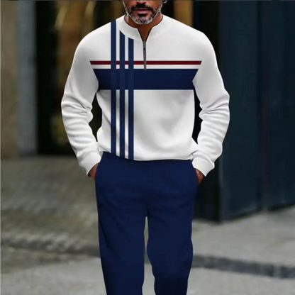 Set Pullover e Pantaloni con Stampa Grafica