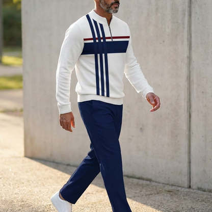Set Pullover e Pantaloni con Stampa Grafica