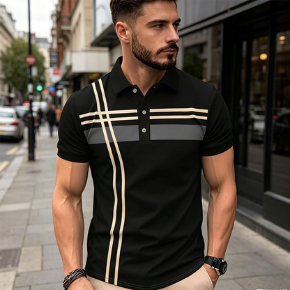Polo a Righe Leggera