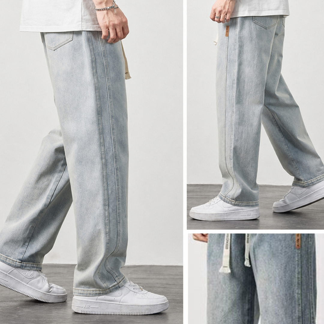 Derek - Jeans Larghi da Uomo